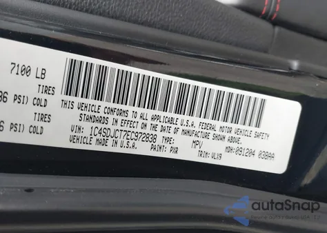 2014 Dodge Durango R/T from USA, damaged, VIN 1C4SDJCT7EC972838